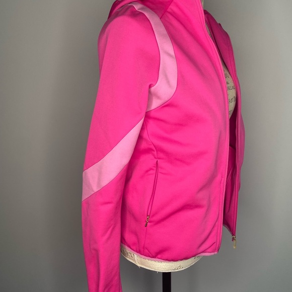 Nike M Therma Fit Pink Hooded Zip Up Jacket Lightweight Athletic Sports Gym - Picture 8 of 11